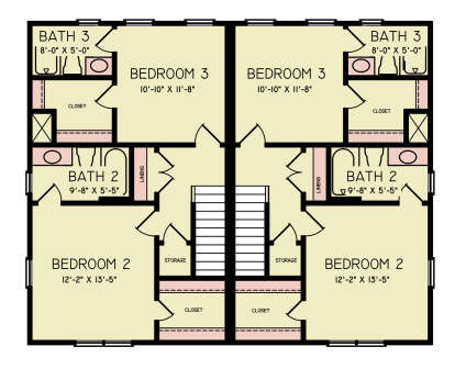 Second Floor for House Plan #699-00409