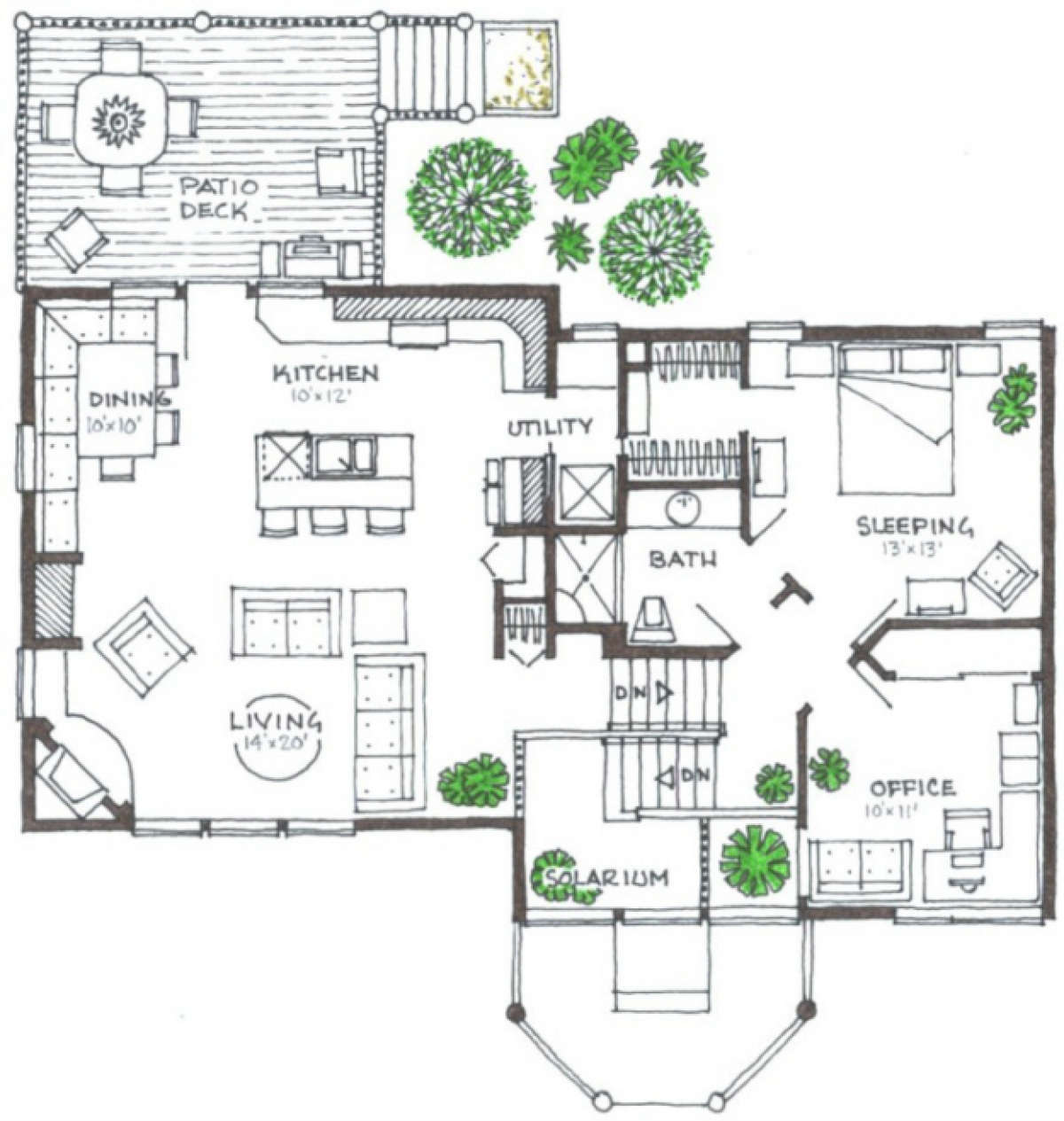 Floorplan 2 for House Plan #192-00026