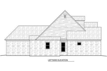 Modern Transitional House Plan #5995-00042 Elevation Photo