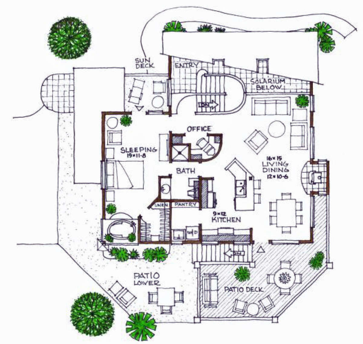 Floorplan 2 for House Plan #192-00027