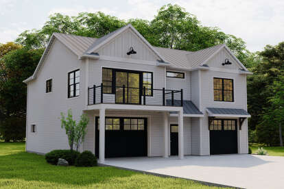 Traditional House Plan #5032-00357 Elevation Photo