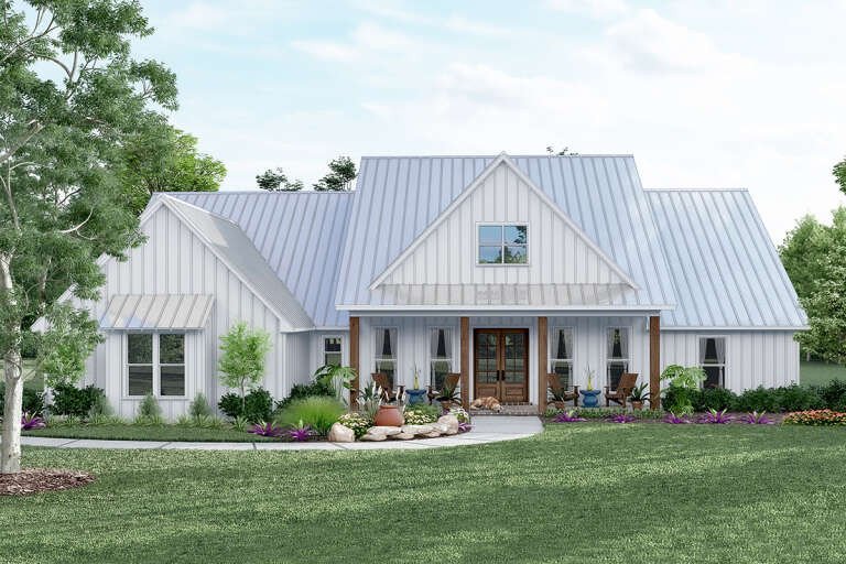 House Plan House Plan #33512 Front Elevation 