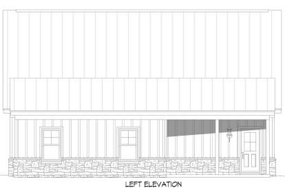 Barn House Plan #940-01315 Elevation Photo
