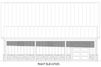 Barn House Plan #940-01315 Elevation Photo