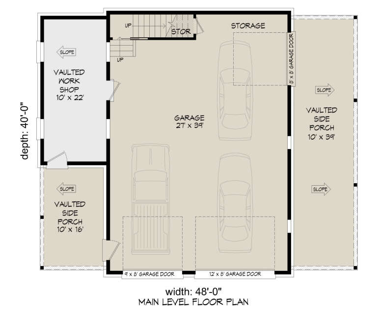 House Plan House Plan #33514 Drawing 1