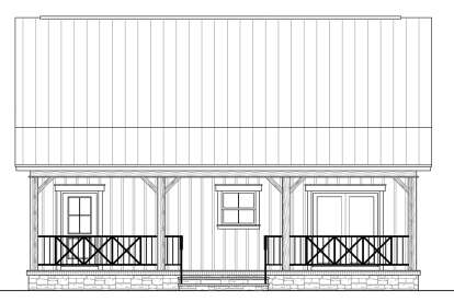 Modern Farmhouse House Plan #348-00345 Elevation Photo