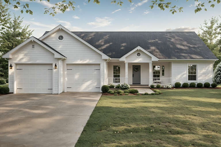 House Plan House Plan #33520 Front Elevation 