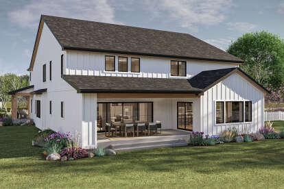Modern Farmhouse House Plan #963-01157 Elevation Photo
