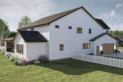 Modern Farmhouse House Plan #963-01157 Elevation Photo