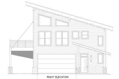 Modern House Plan #940-01316 Elevation Photo