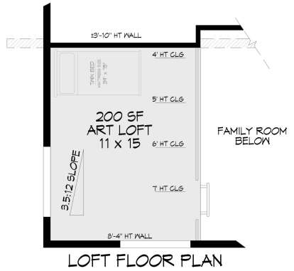 Loft for House Plan #940-01316