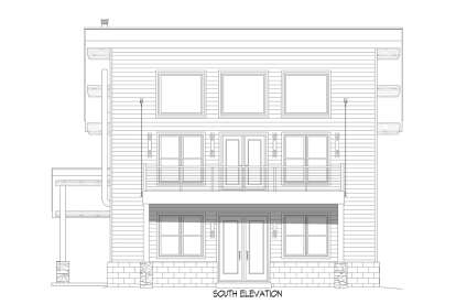 Modern House Plan #940-01317 Elevation Photo