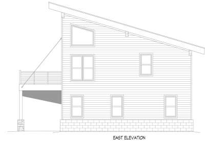 Modern House Plan #940-01317 Elevation Photo