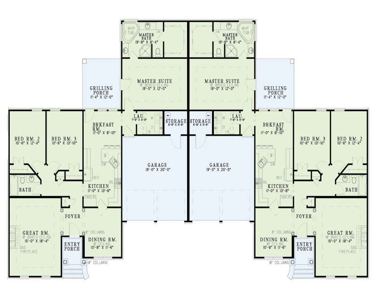 House Plan House Plan #33527 Drawing 1