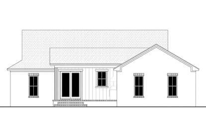 Modern Farmhouse House Plan #041-00394 Elevation Photo