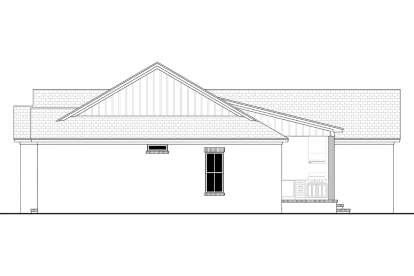 Modern Farmhouse House Plan #041-00394 Elevation Photo