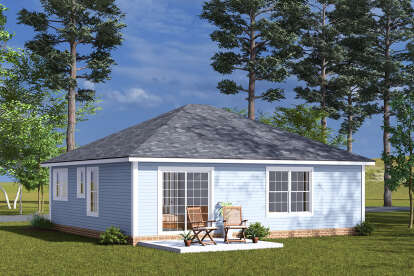 Cottage House Plan #4848-00472 Elevation Photo