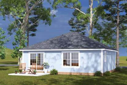 Cottage House Plan #4848-00472 Elevation Photo