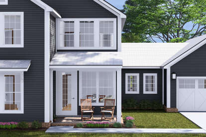 Modern Farmhouse House Plan #4848-00473 Elevation Photo