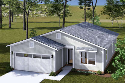 Traditional House Plan #4848-00474 Elevation Photo