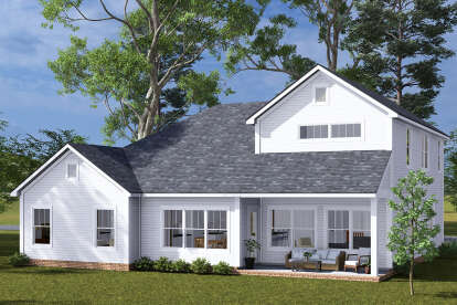 Traditional House Plan #4848-00476 Elevation Photo