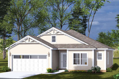 Traditional House Plan #4848-00477 Elevation Photo