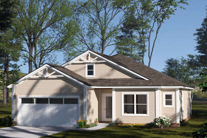 Traditional House Plan #4848-00477 Elevation Photo