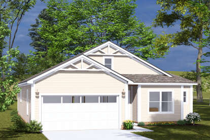 Traditional House Plan #4848-00477 Elevation Photo