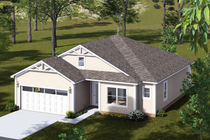 Traditional House Plan #4848-00477 Elevation Photo
