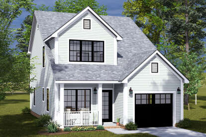Traditional House Plan #4848-00478 Elevation Photo