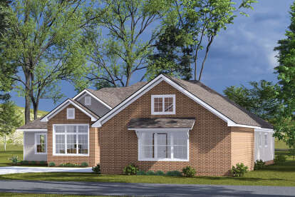 Traditional House Plan #4848-00479 Elevation Photo
