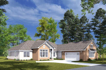 Traditional House Plan #4848-00479 Elevation Photo