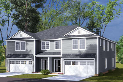 Traditional House Plan #4848-00482 Elevation Photo