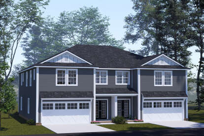 Traditional House Plan #4848-00482 Elevation Photo