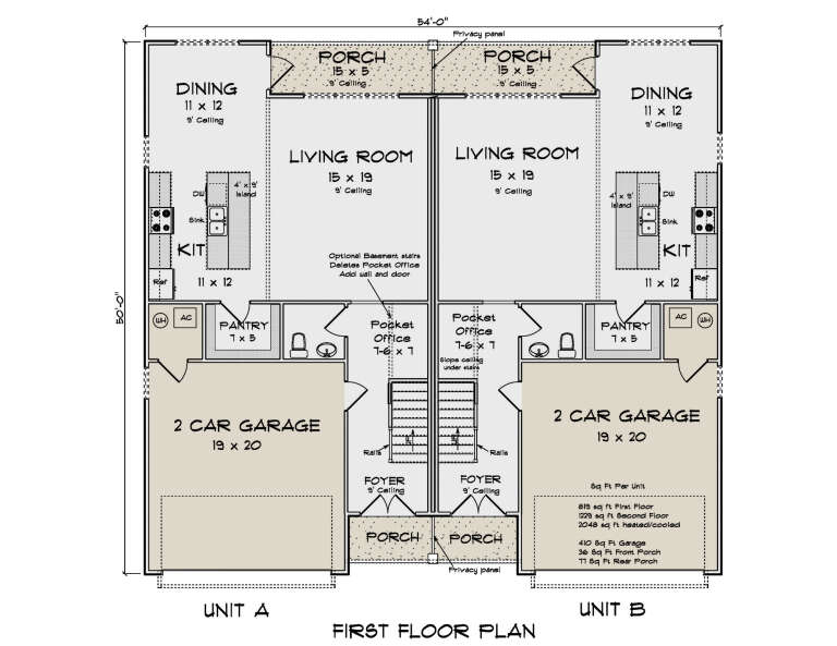 House Plan House Plan #33542 Drawing 1