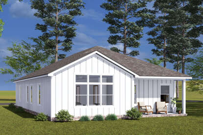 Cottage House Plan #4848-00484 Elevation Photo