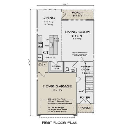 Main Floor  for House Plan #4848-00485