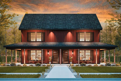 Country House Plan #699-00410 Elevation Photo