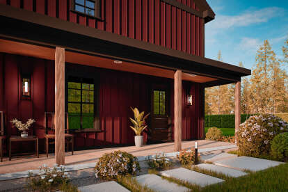 Country House Plan #699-00410 Elevation Photo