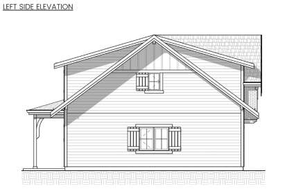 Traditional House Plan #2452-00005 Elevation Photo