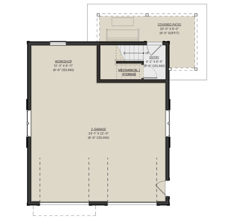 House Plan House Plan #33546 Drawing 1