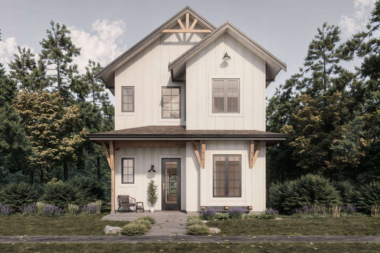 House Plan House Plan #33547 Front Elevation 