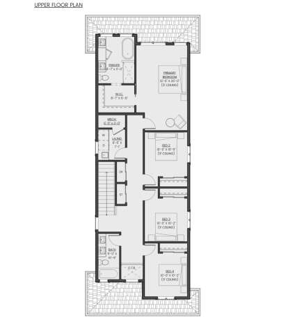 Second Floor for House Plan #2452-00006