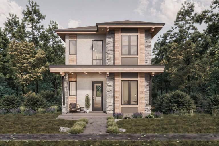 House Plan House Plan #33548 Front Elevation 