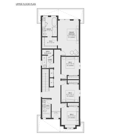 Second Floor for House Plan #2452-00007