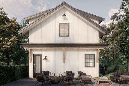 Modern Farmhouse House Plan #2452-00008 Elevation Photo