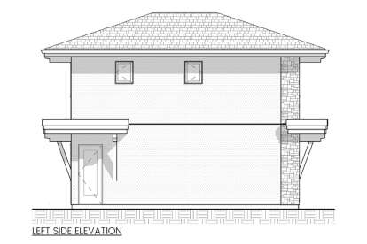 Contemporary House Plan #2452-00009 Elevation Photo
