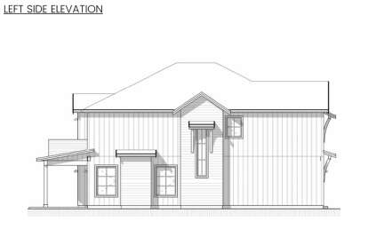 Modern Farmhouse House Plan #2452-00010 Elevation Photo
