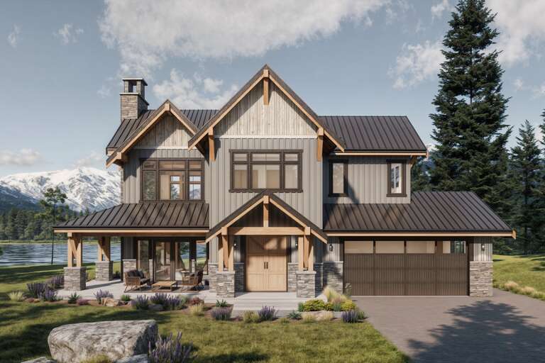 House Plan House Plan #33552 Front Elevation 