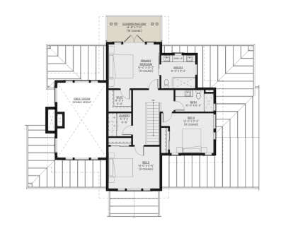 Second Floor for House Plan #2452-00011